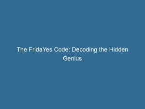 the fridayes code decoding the hidden genius 146463