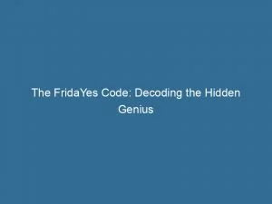 The Fridayes Code: Decoding The Hidden Genius 5 The Fridayes Code Decoding The Hidden Genius 146463