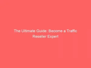 The Ultimate Guide Become A Traffic Reseller Expert 144158