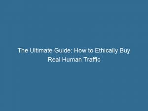the ultimate guide how to ethically buy real human traffic 144118