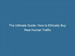 The Ultimate Guide How To Ethically Buy Real Human Traffic 144118