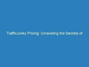 Trafficjunky Pricing