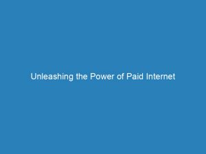 unleashing the power of paid internet advertising strategies tips and success stories 151132