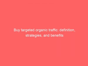 buy targeted organic traffic definition strategies and benefits 302607 1