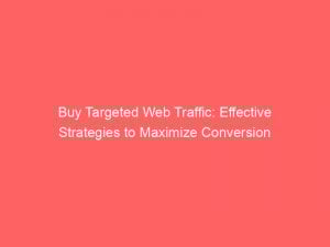 buy targeted web traffic effective strategies to maximize conversion 304611 1