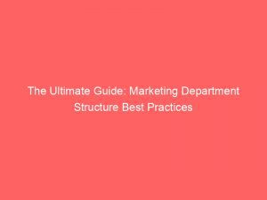Department, Practices, The, Ultimate, Marketing