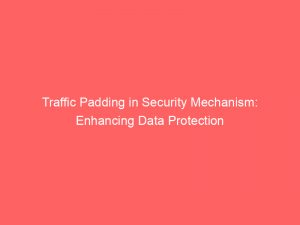 traffic padding in security mechanism enhancing data protection 302775 1