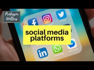 5 types of social media platform