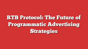 RTB Protocol: The Future of Programmatic Advertising Strategies