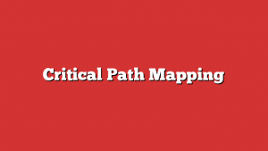 Critical Path Mapping