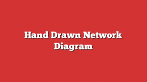 Hand Drawn Network Diagram