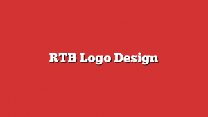 RTB Logo Design