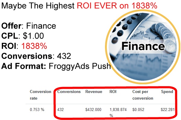 432 Conversions With Push Ads